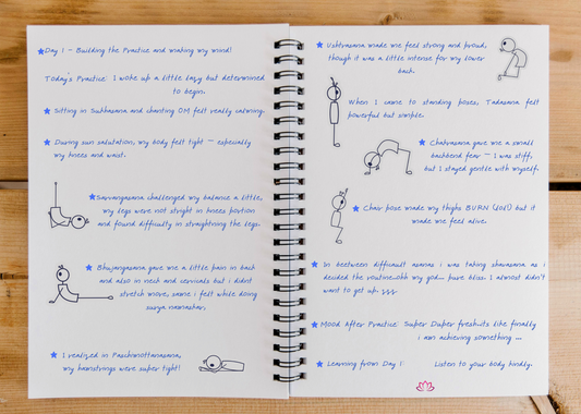 Yoga Journaling Made Simple with Meyog Stickers: My 1-Hour Routine