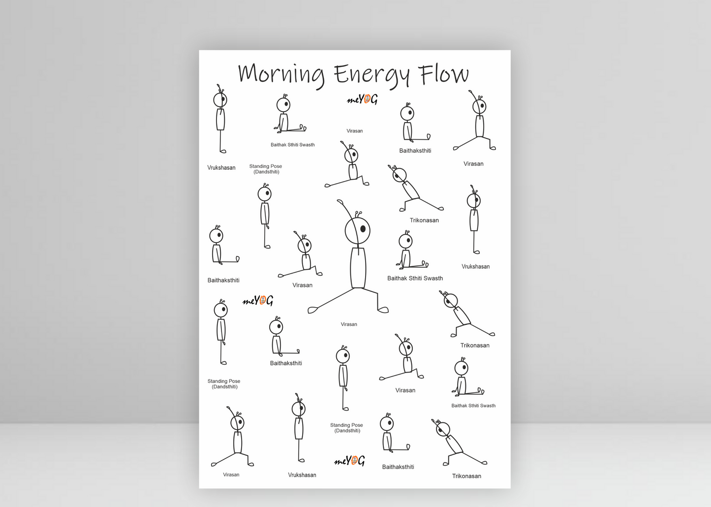 Morning Flow Stickers - set of 3